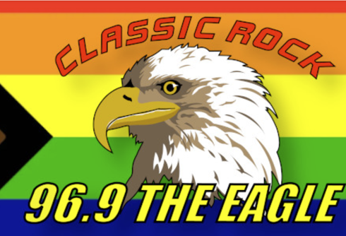 Classic rock radio station extends Pride month in response to hateful comments about their LGBTQ-themed logo