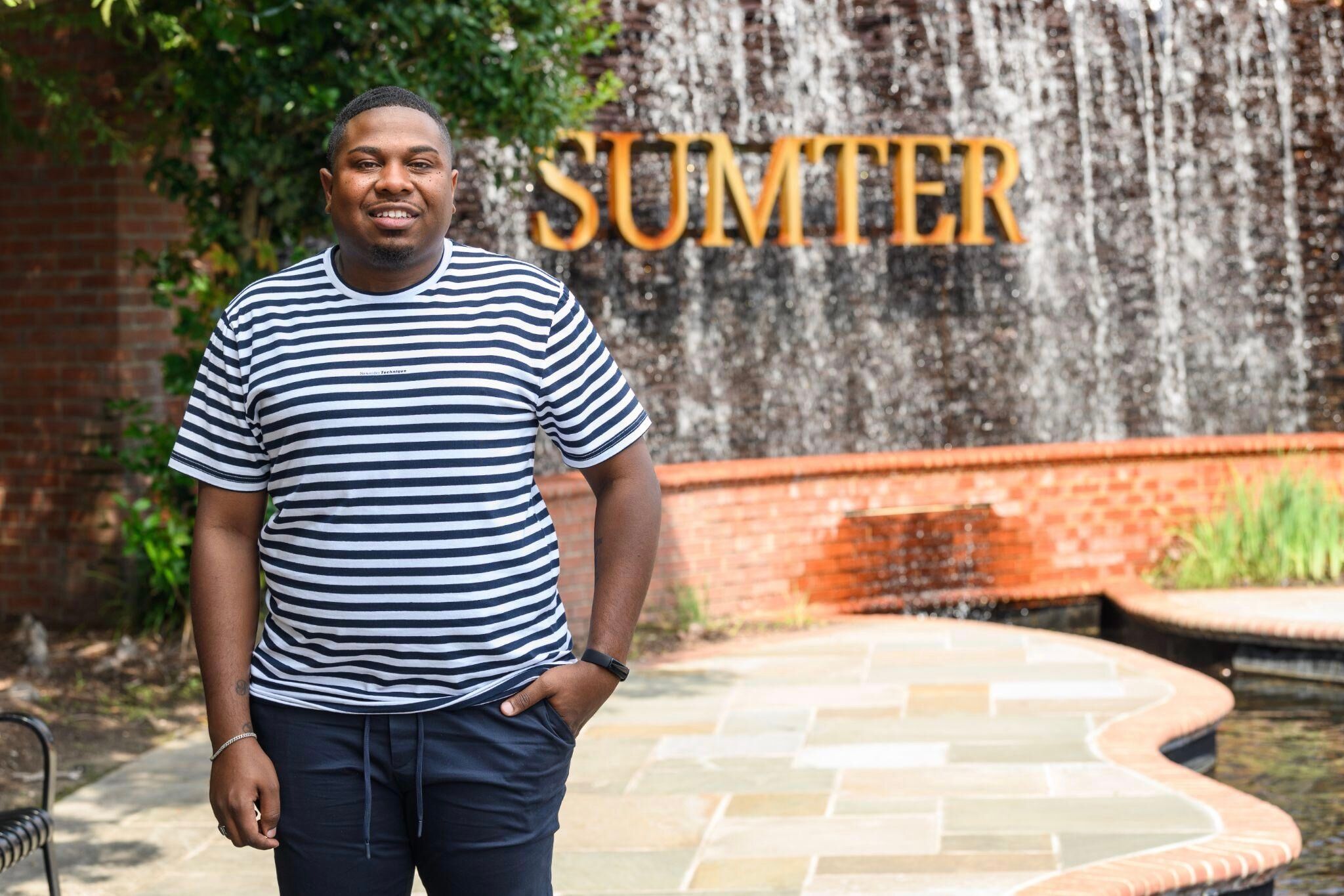 Brian Alston-Carter in Sumter, South Carolina. Photo by CrushRush Photography for LGBTQ Nation