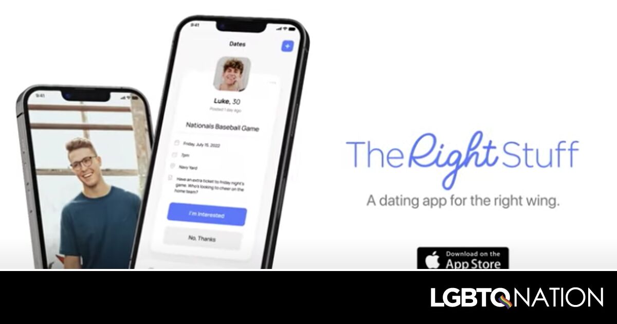 The Right Stuff: Co-Founder of 'Dating App for the Right Wing' Expects To  Draw Christians