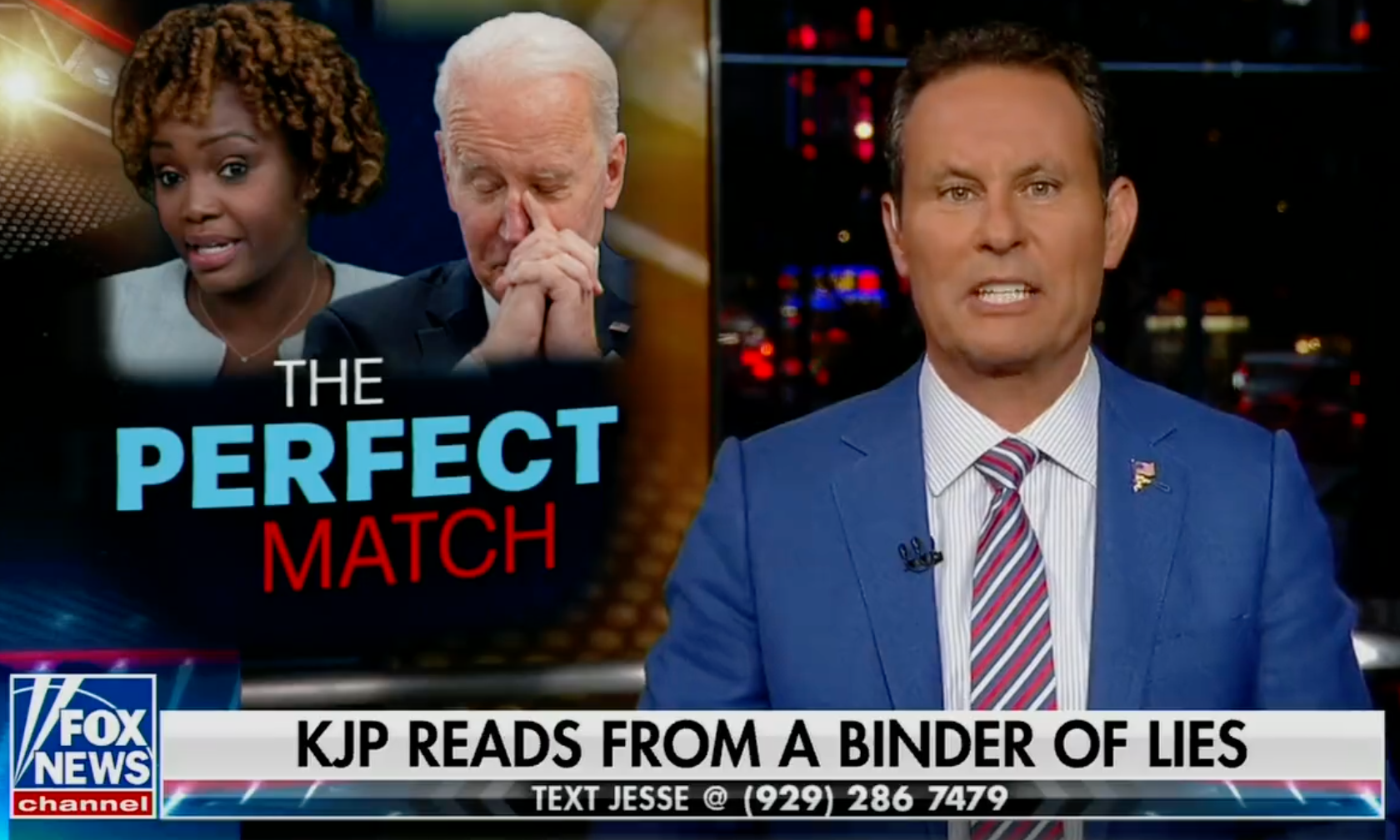 Fox & Friends host flames out in sputtering attack on Karine Jean-Pierre