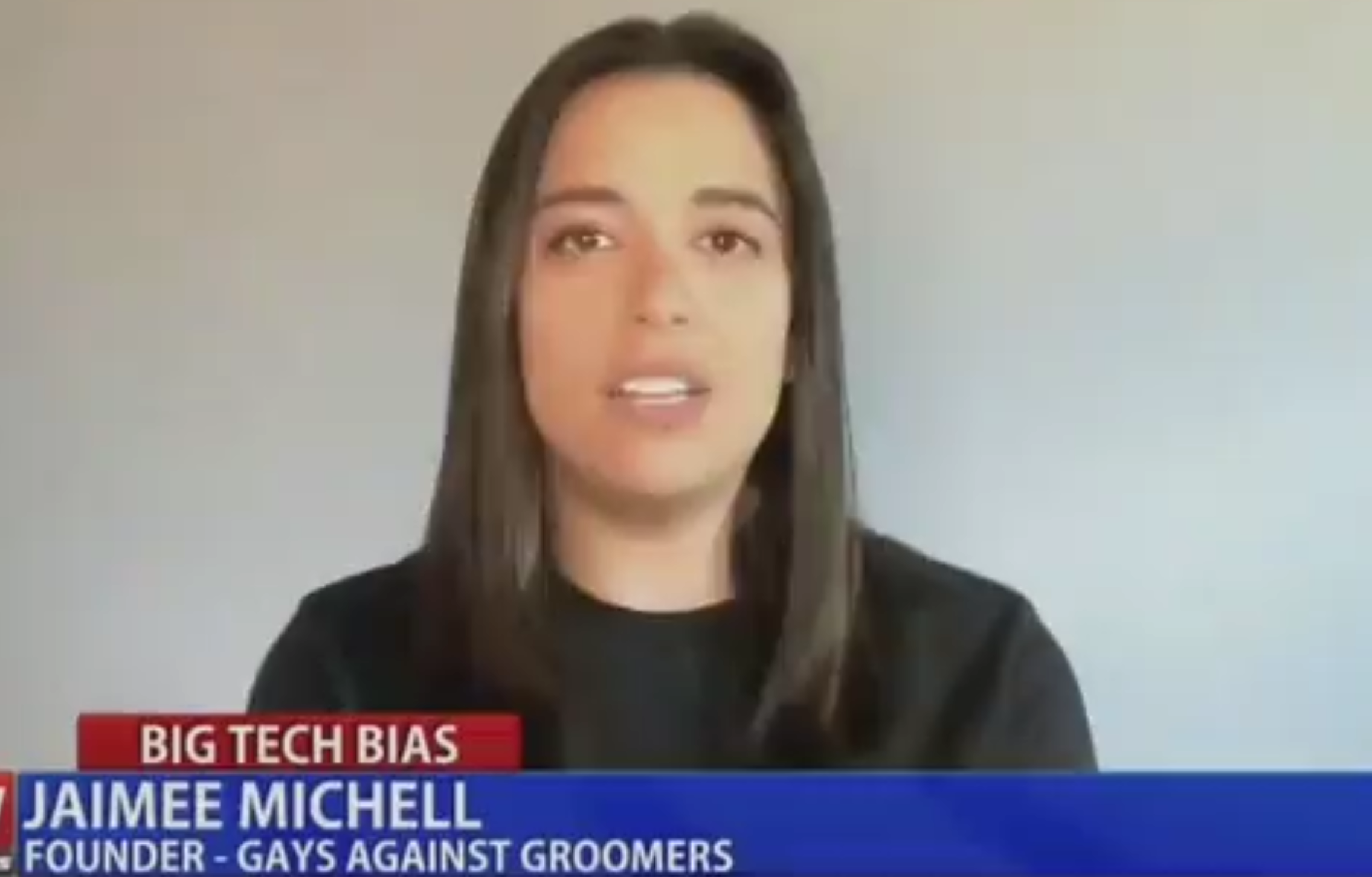 "Gays Against Groomers" founder Jaimee Michell