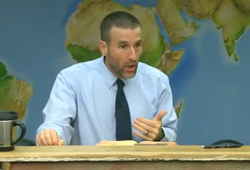 Hate preacher says he’d rather eat his own vomit than be gay in unhinged sermon