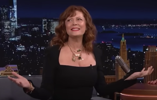 Actress Susan Sarandon Announces "I'm Bi" On "Late Night With Jimmy ...