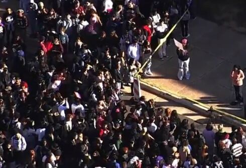 Students across Virginia walk out of school to protest anti-trans policies