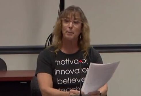 Amazing teacher goes viral for passionate speech calling out policy to out transgender students