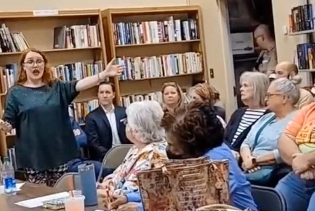 Christian woman claiming to speak for God and millennials rails against