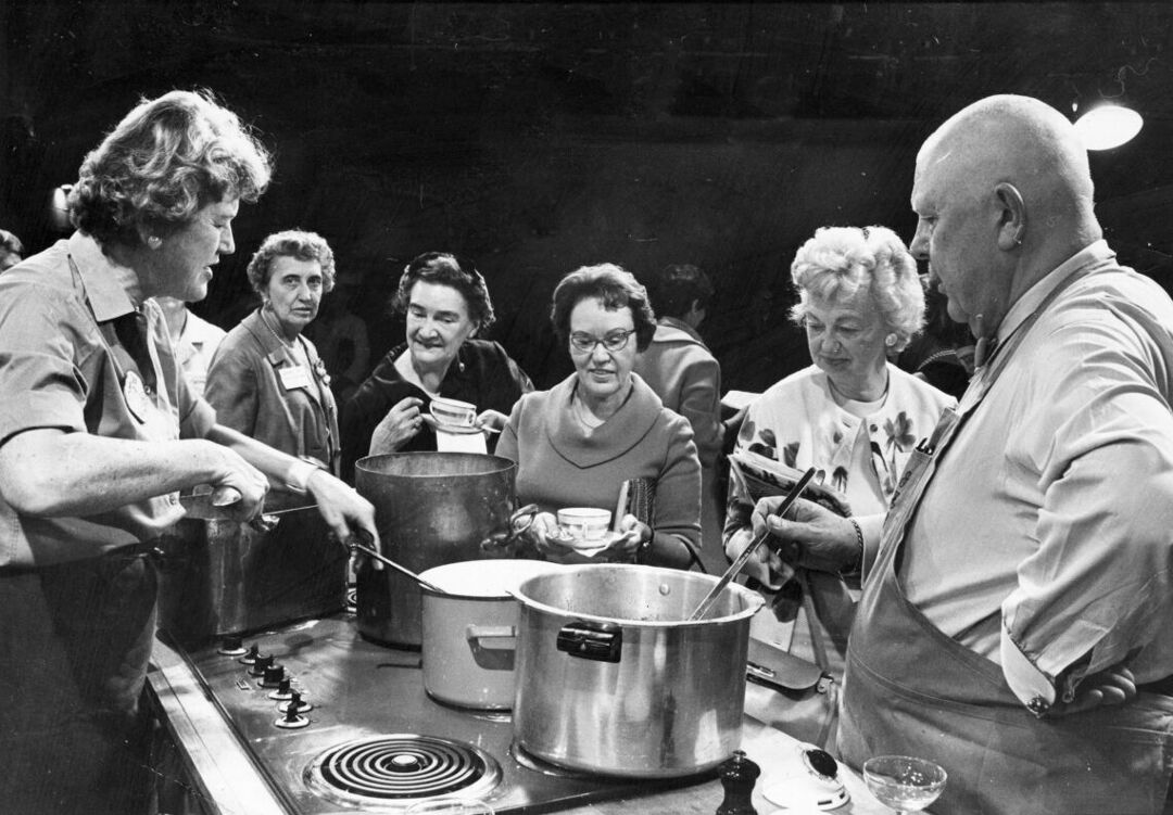 James Beard and Julia Child