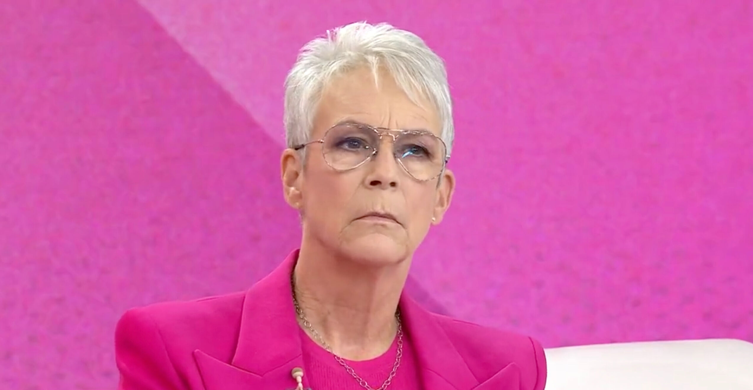 Jamie Lee Curtis on "The Today Show"