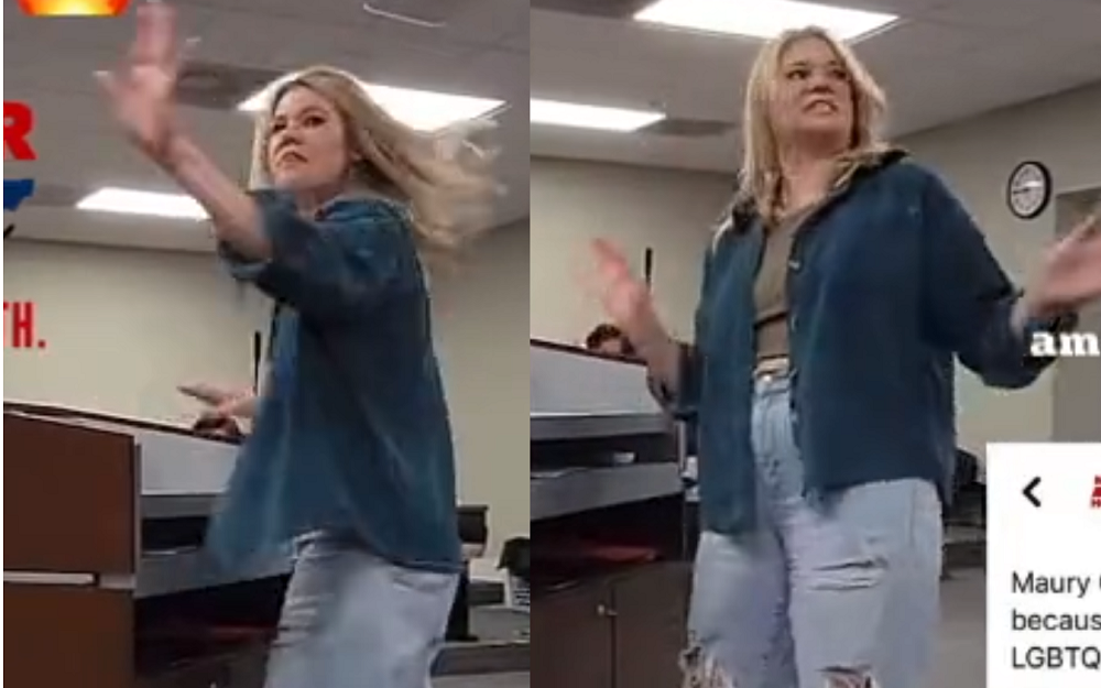 Angry mom goes viral after giving an anti-LGBTQ commissioner hell during a public meeting