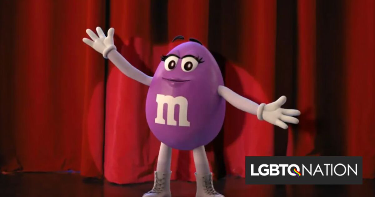 M&Ms introduces new Purple candy character. Conservatives are suggesting  she's transgender. - LGBTQ Nation