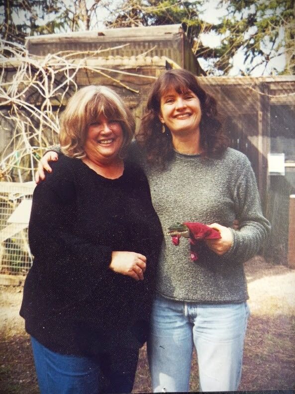 Melissa Hart and her late mother