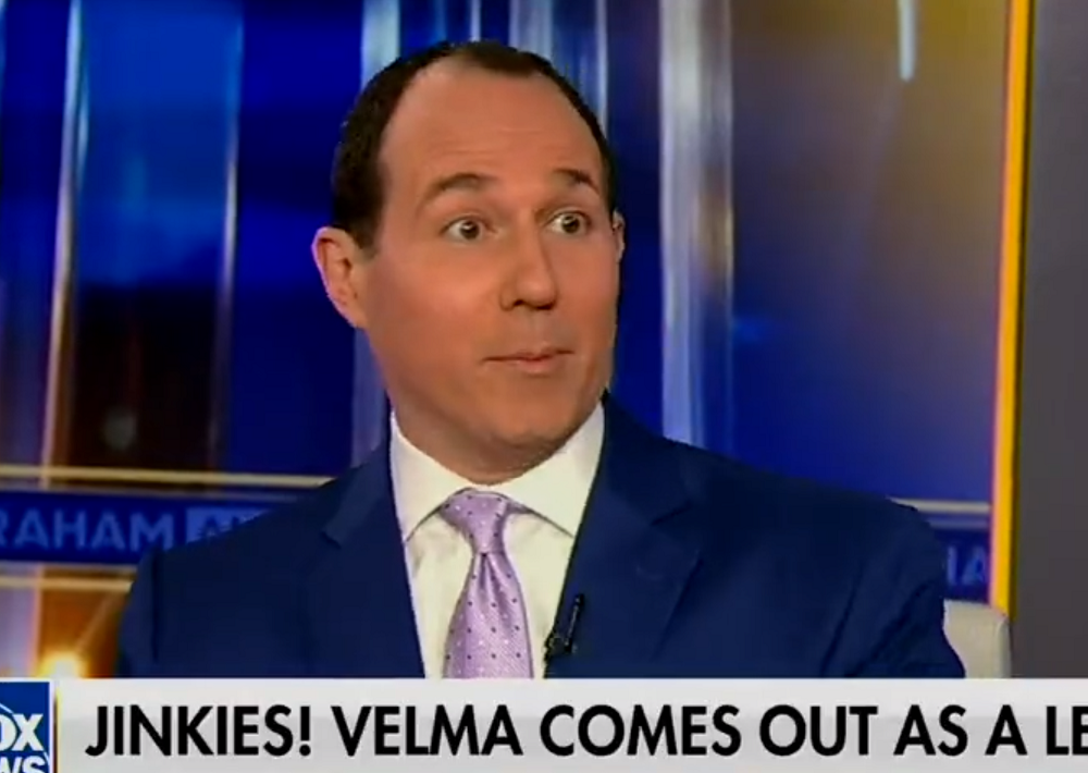 Raymond Arroyo is offended that Velma likes a girl