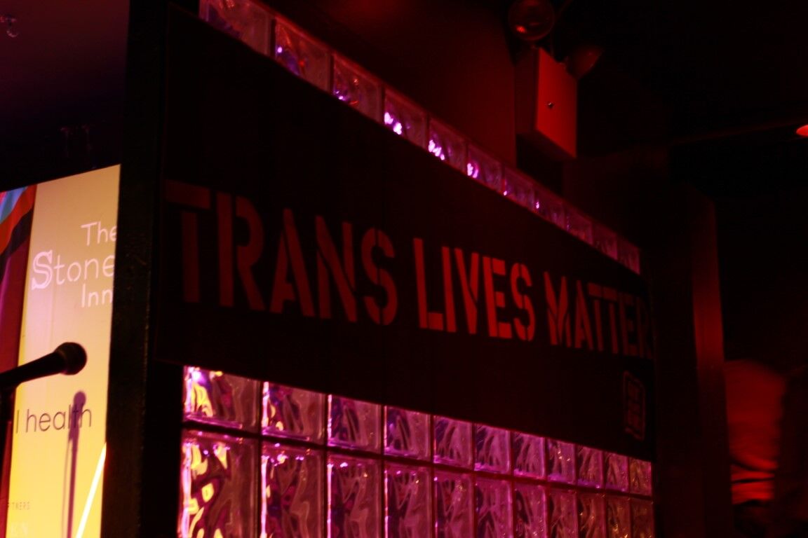Sign at the Stonewall Inn