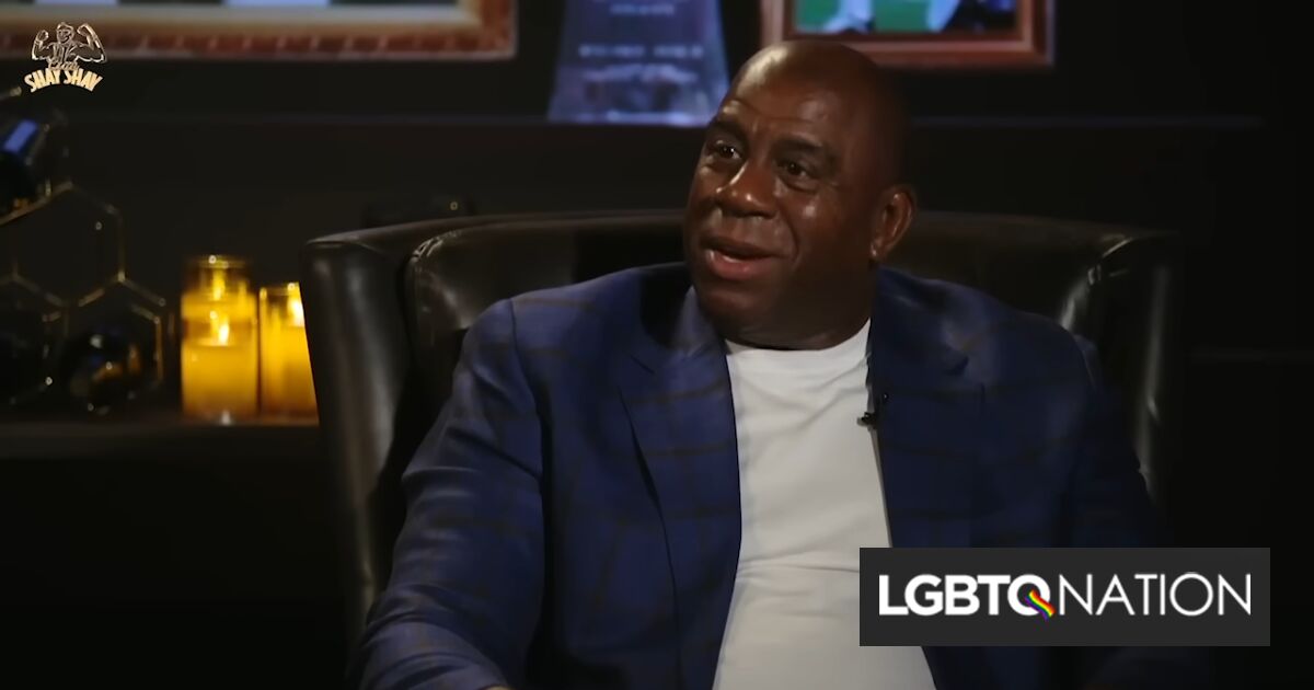 Magic Johnson talks about coming to love his gay son - Outsports