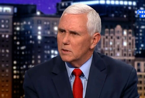 Mike Pence blames Pete Buttigieg for his own homophobic joke flopping