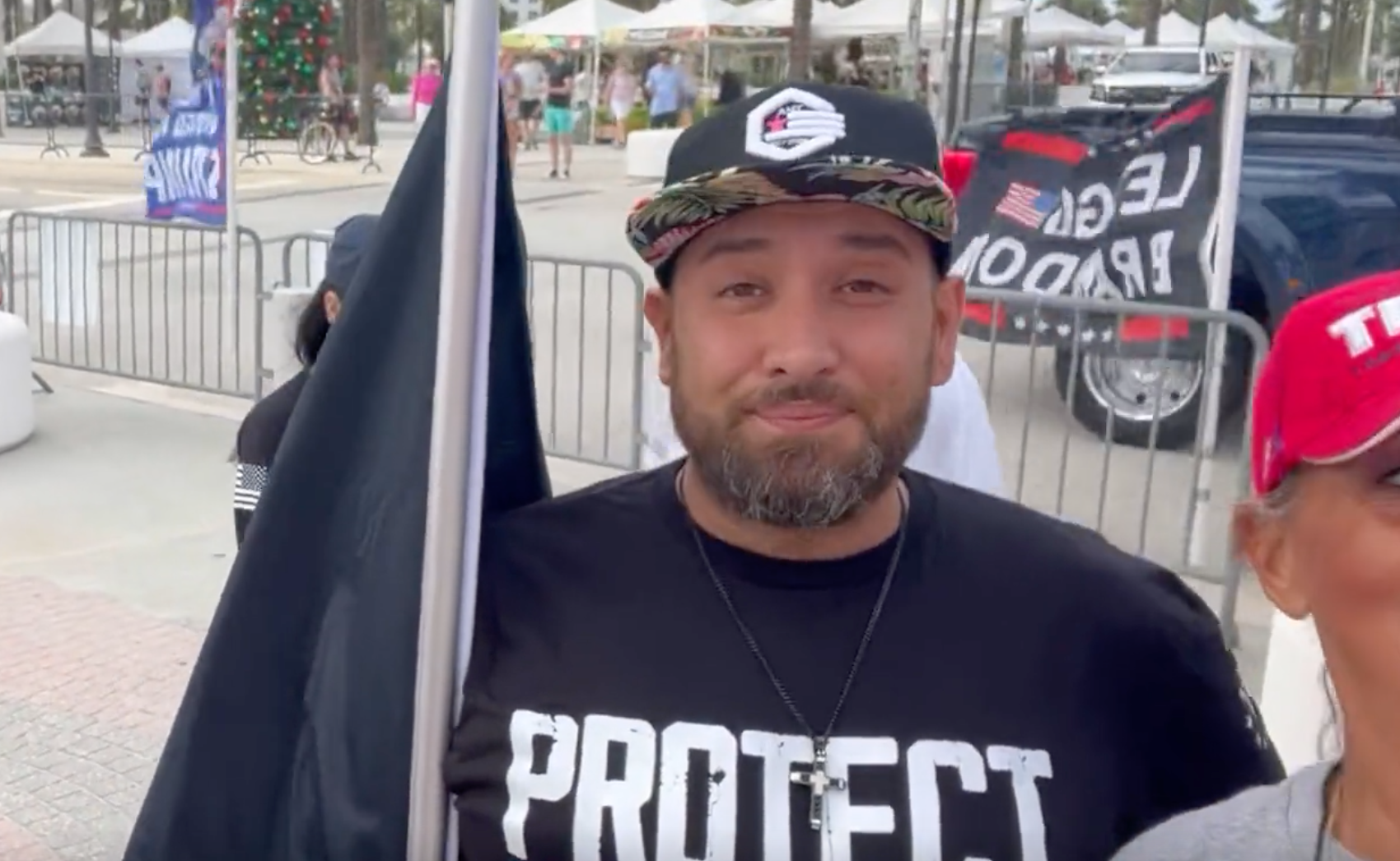Gays Against Groomers spars with counterprotestors during its anti-LGBTQ+ rally in Florida