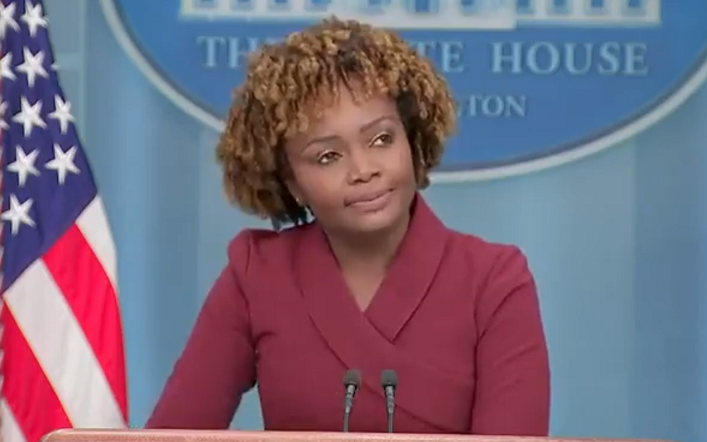 Press Secretary Karine Jean-Pierre