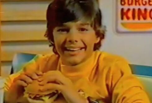 Watch an adorable Ricky Martin star in Burger King & Orange Crush commercials as a child