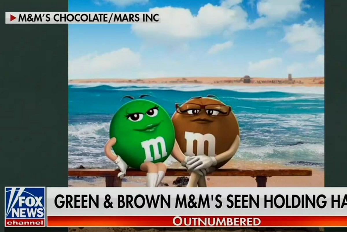The Green and Brown M&Ms Are Trans Women - Media Chomp