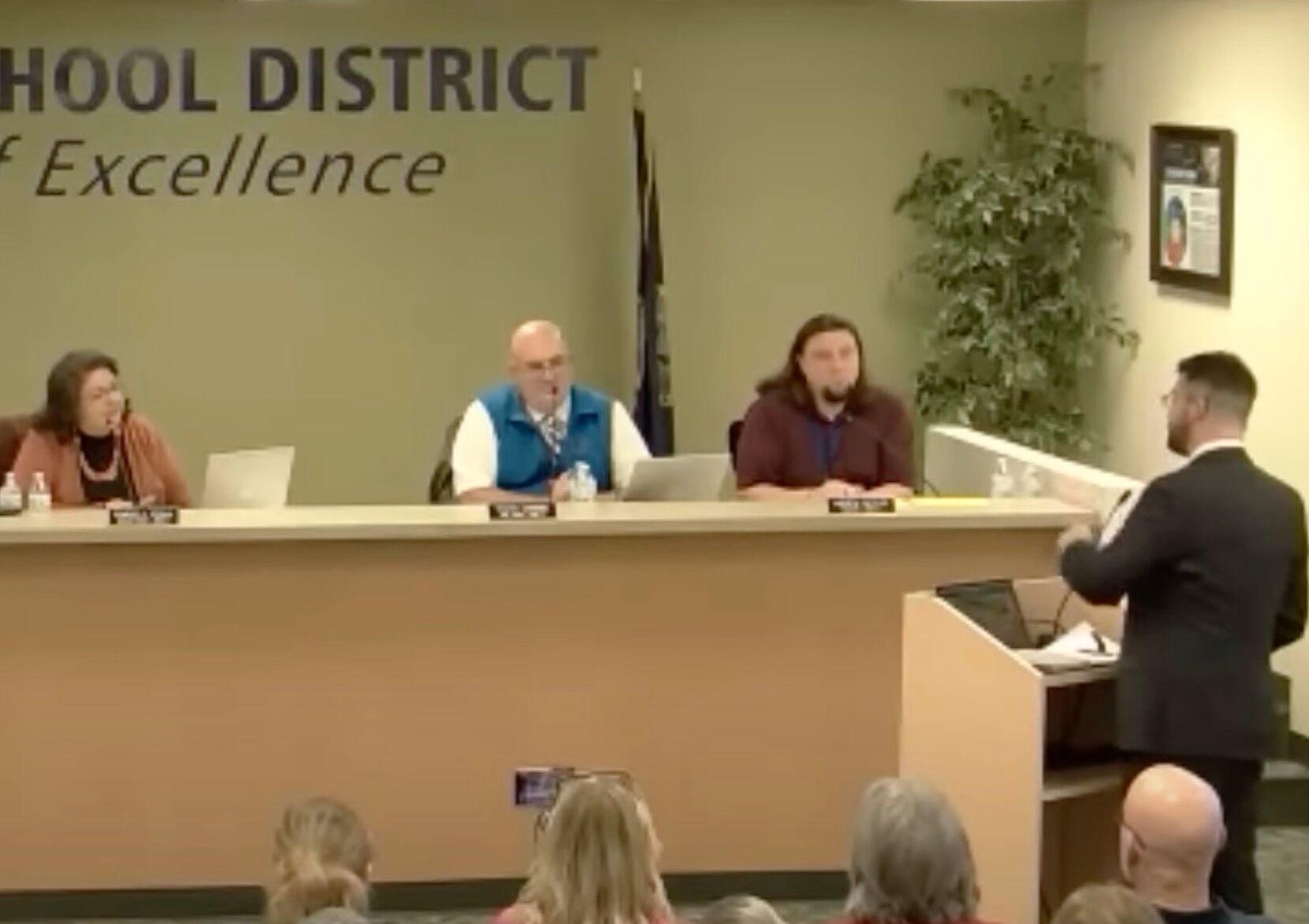 Idaho State Senator Chris Trakel (R) Speaks out against a proposed policy protecting LGBTQ+ students