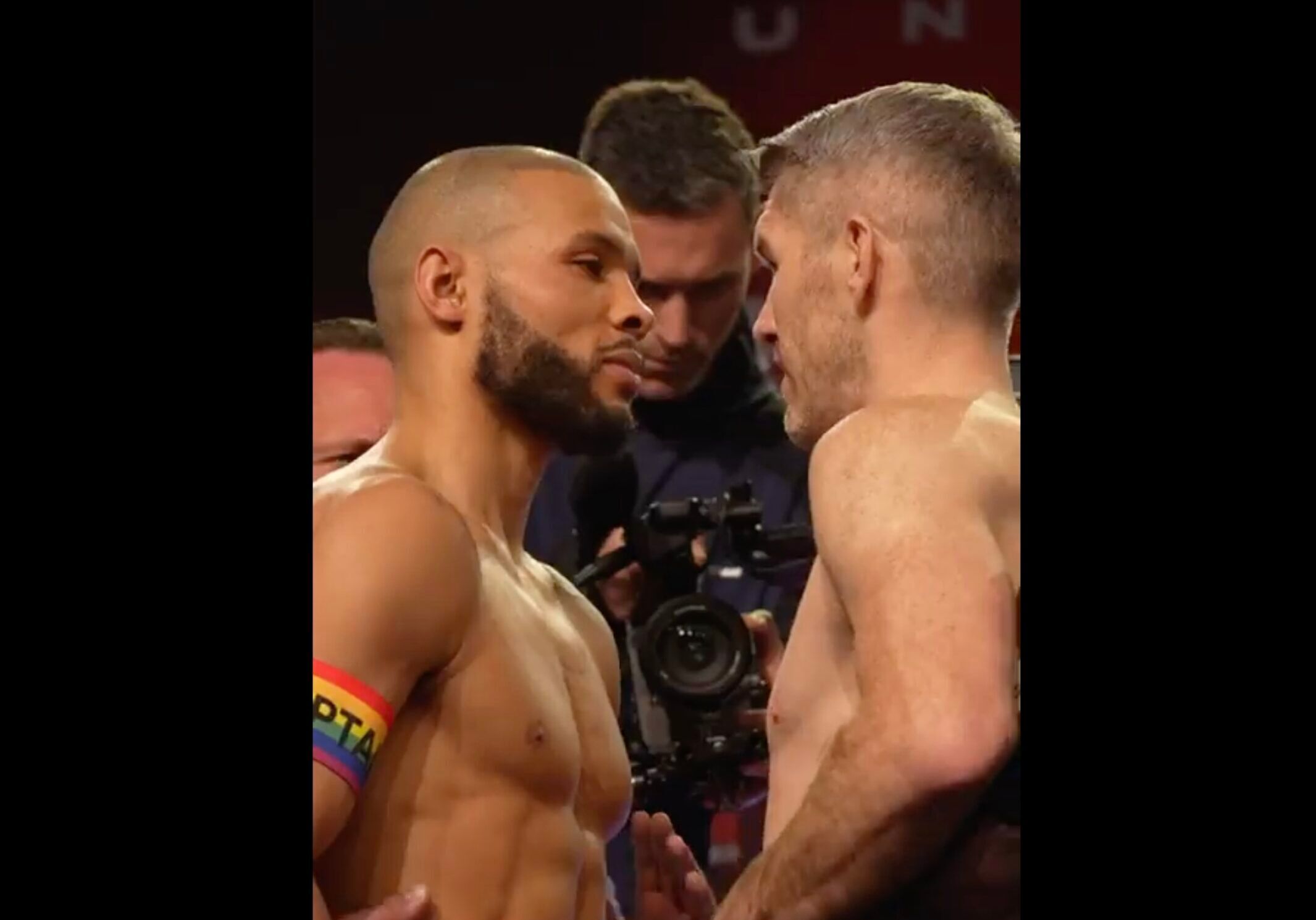 Boxers Chris Eubank Jr. (Left) and Liam Smith (Right)