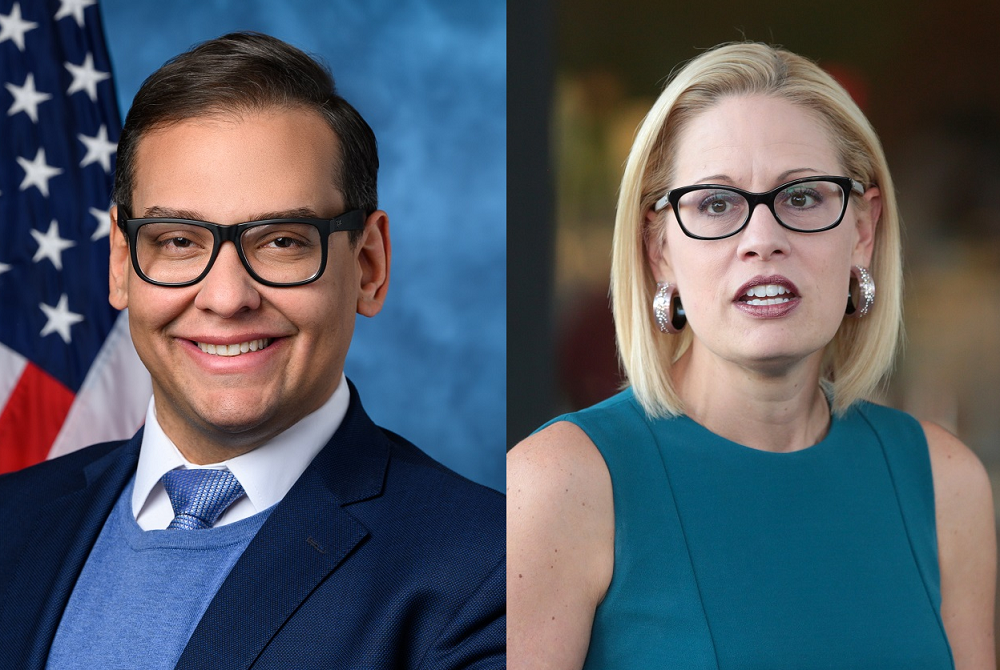 Kyrsten Sinema Slams Reports That She Is Friends With George Santos ...