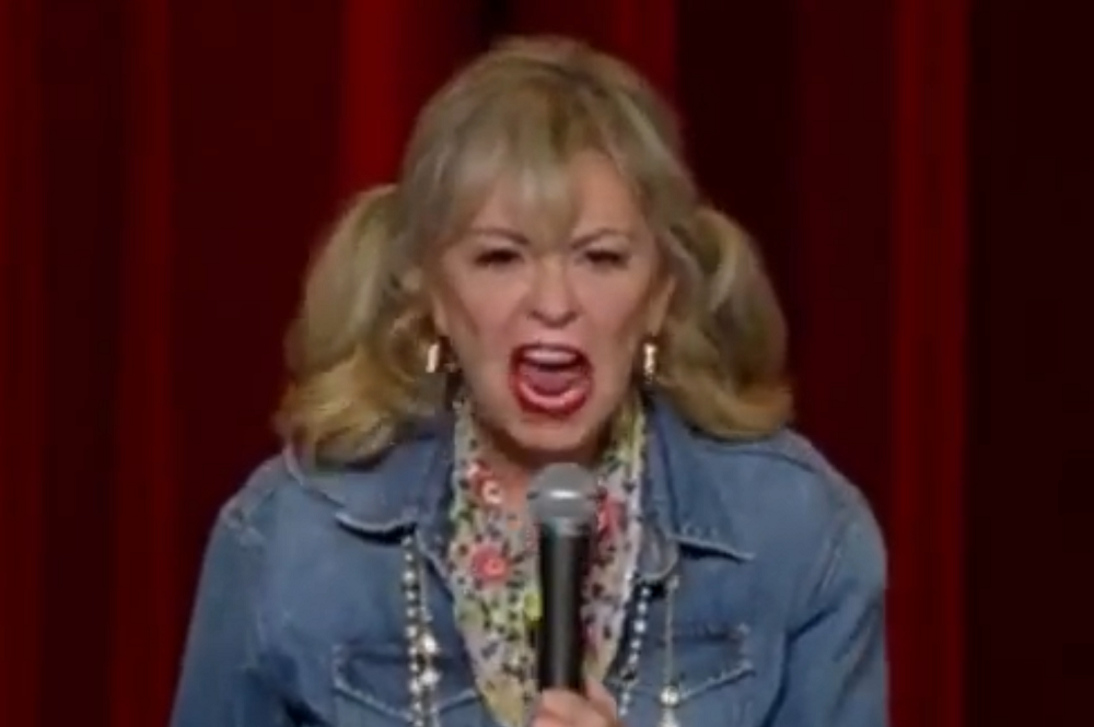 Roseanne Barr in her comedy special "Cancel This!"