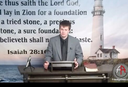 Preacher calls gay people “AIDS dispensers” in disgusting rant