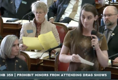 Trans lawmaker threatened with censure for impassioned speech about trans youth