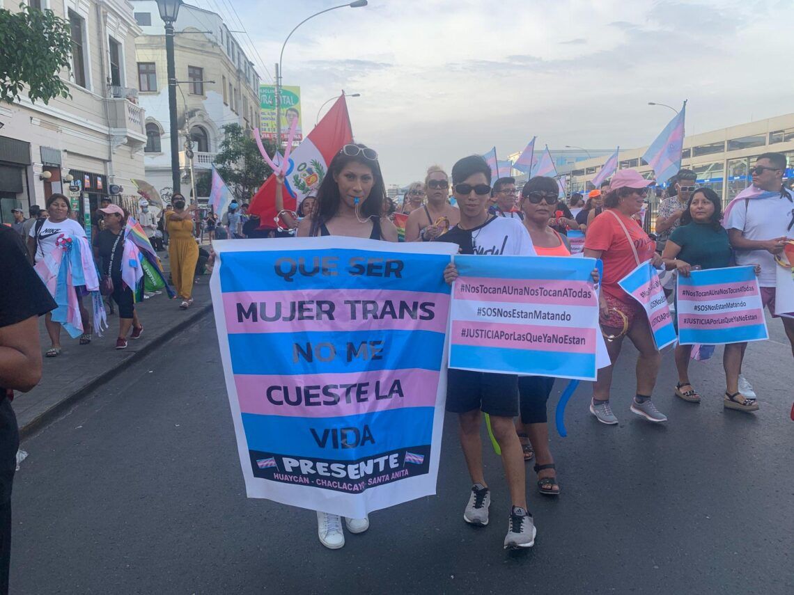 Trans sex workers lead massive march in Peru - LGBTQ Nation