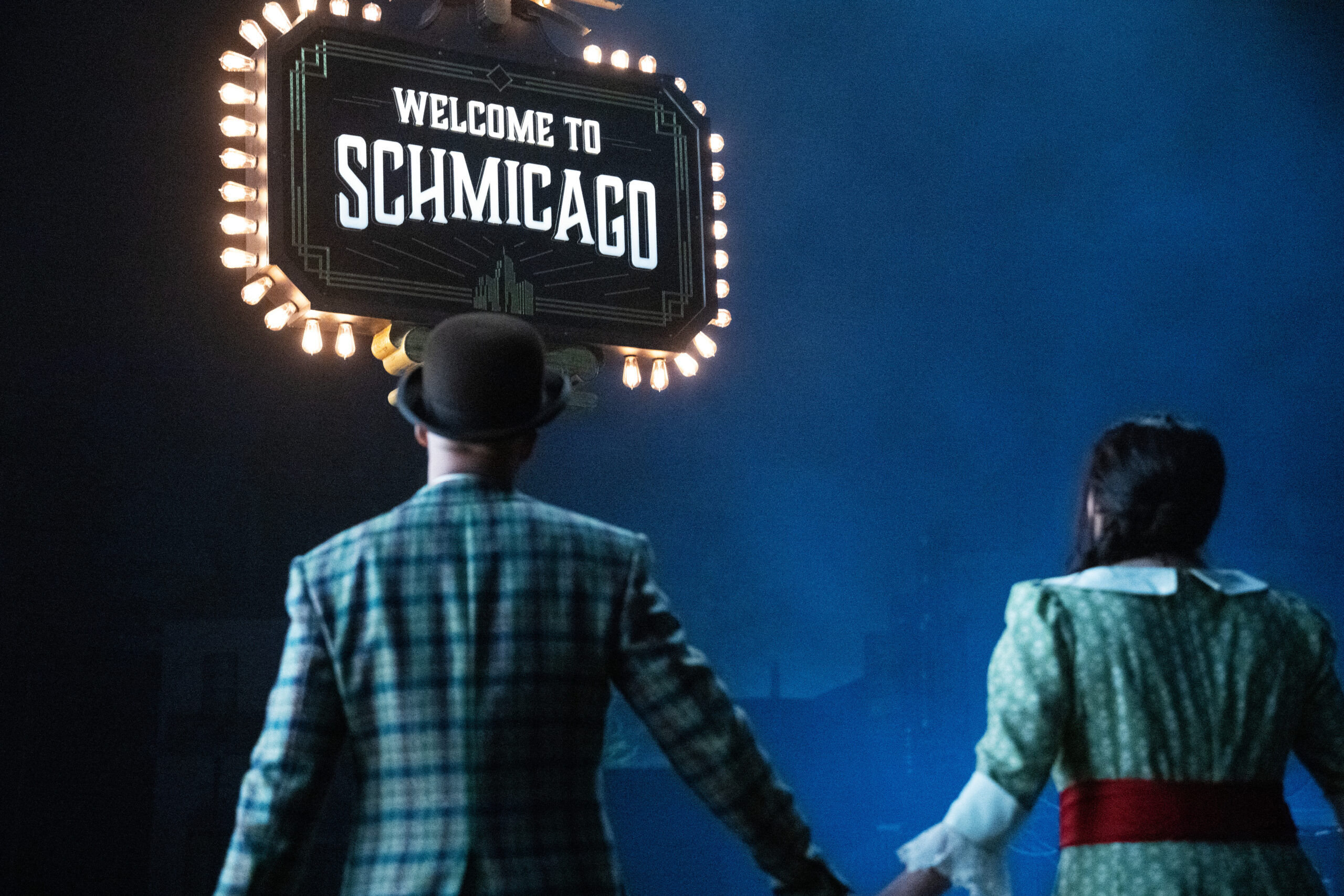 Keenan-Michael Key and Cecily Strong in Schmigadoon!