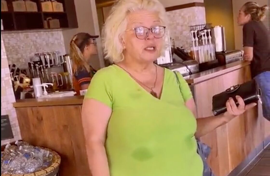 Unhinged woman shouts vile slurs at queer couple in Starbucks