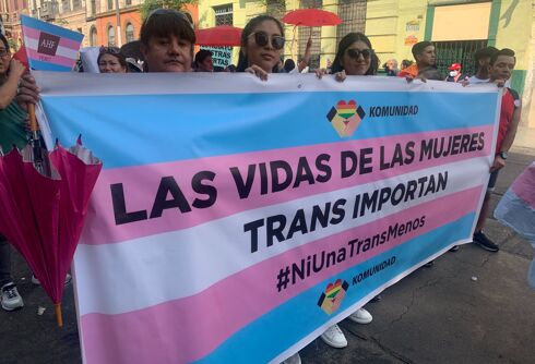 Trans sex workers lead massive march in Peru