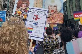 “Don’t mess with drag queens!”: Thousands march against anti-LGBTQ+ bills
