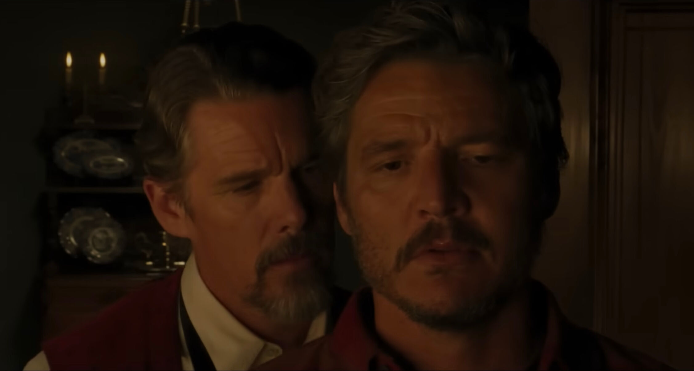 Ethan Hawke and Pedro Pascal in Strange Way of Life