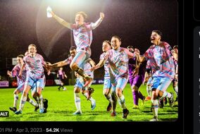 All-trans soccer team radiates joy in history-making match
