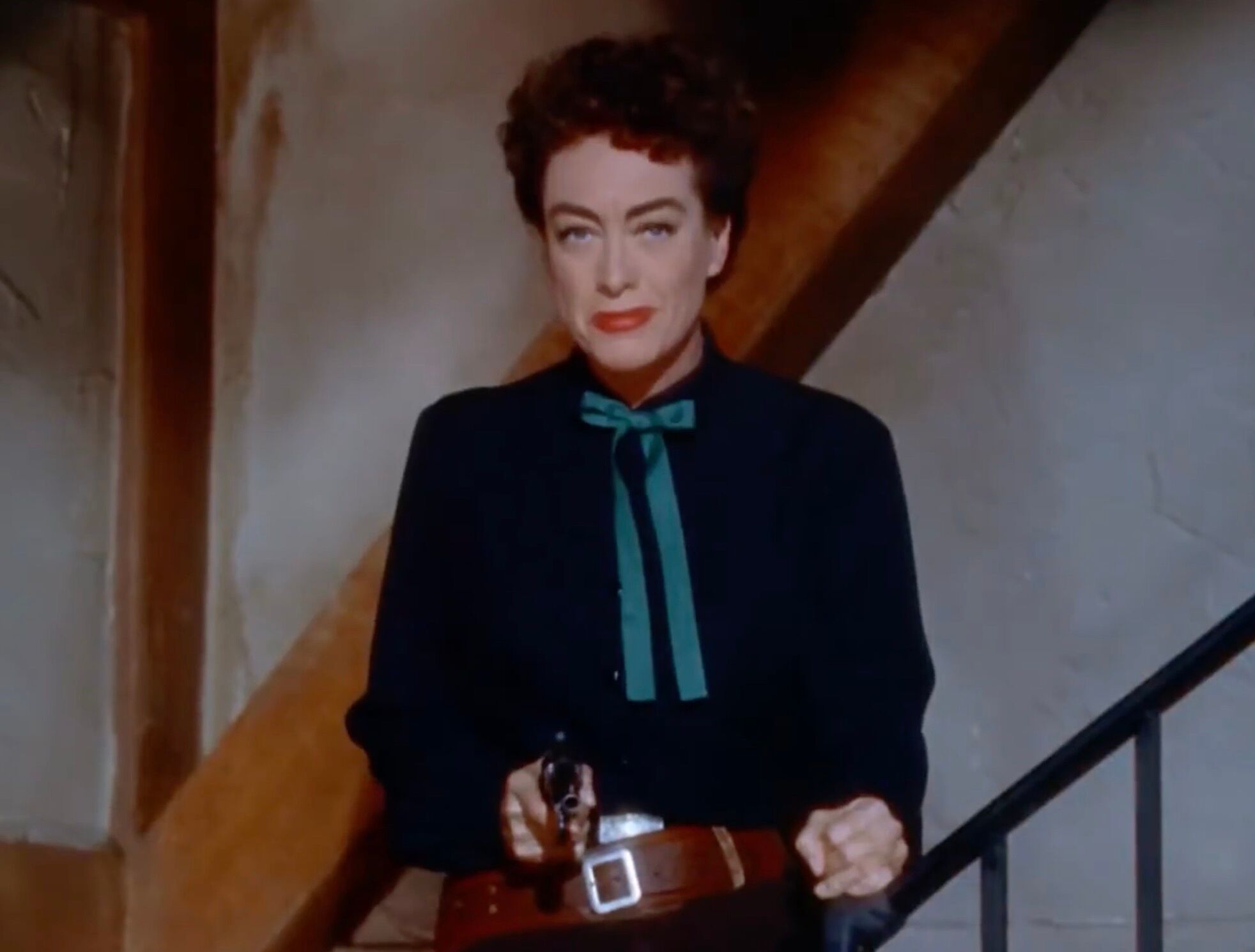 Joan Crawford in a scene from "Johnny Guitar."