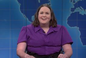 SNL’s first nonbinary cast member stands up for trans rights on Weekend Update