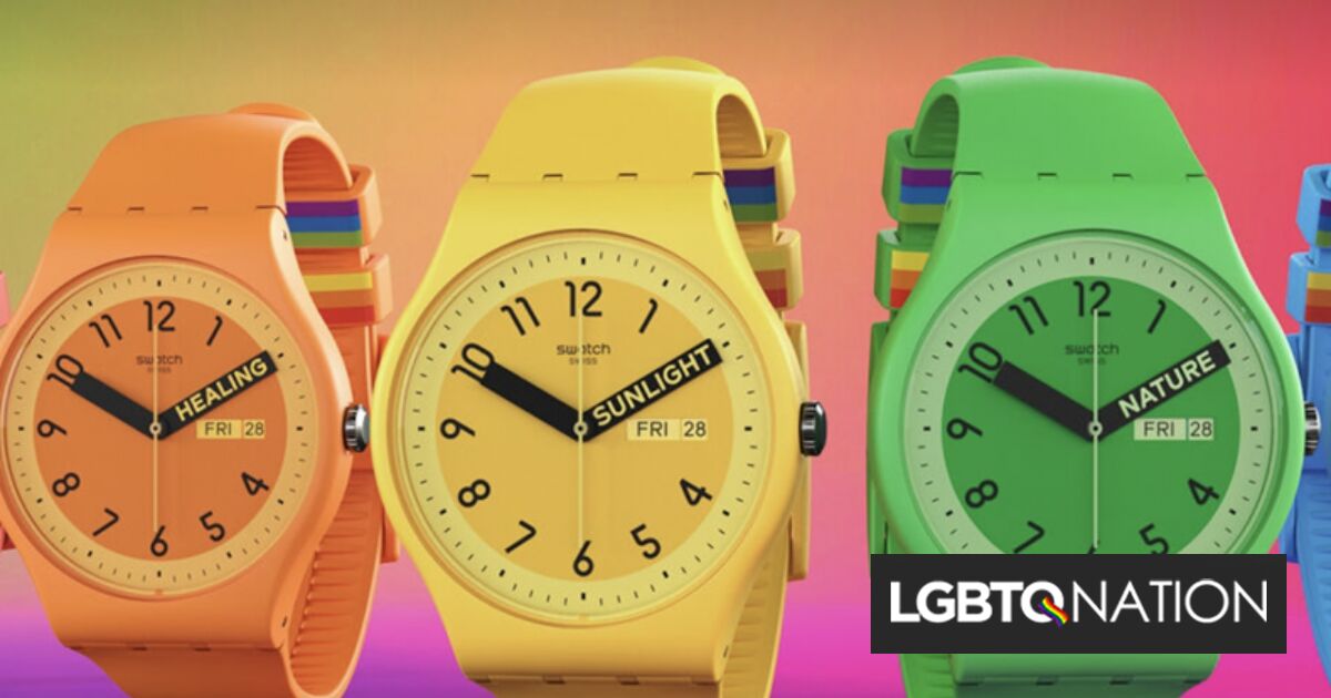 马来西亚 11 家 Swatch 门店被搜查，彩虹 Pride 手表被没收