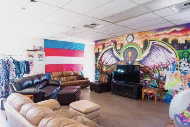 A room inside the Transgender Resource Center of New Mexico
