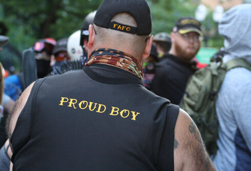 Watchdogs warn Proud Boys planning big Pride Months protest nationwide