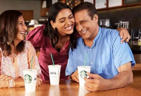 Starbucks’ heartwarming new ad shows dad embracing trans daughter