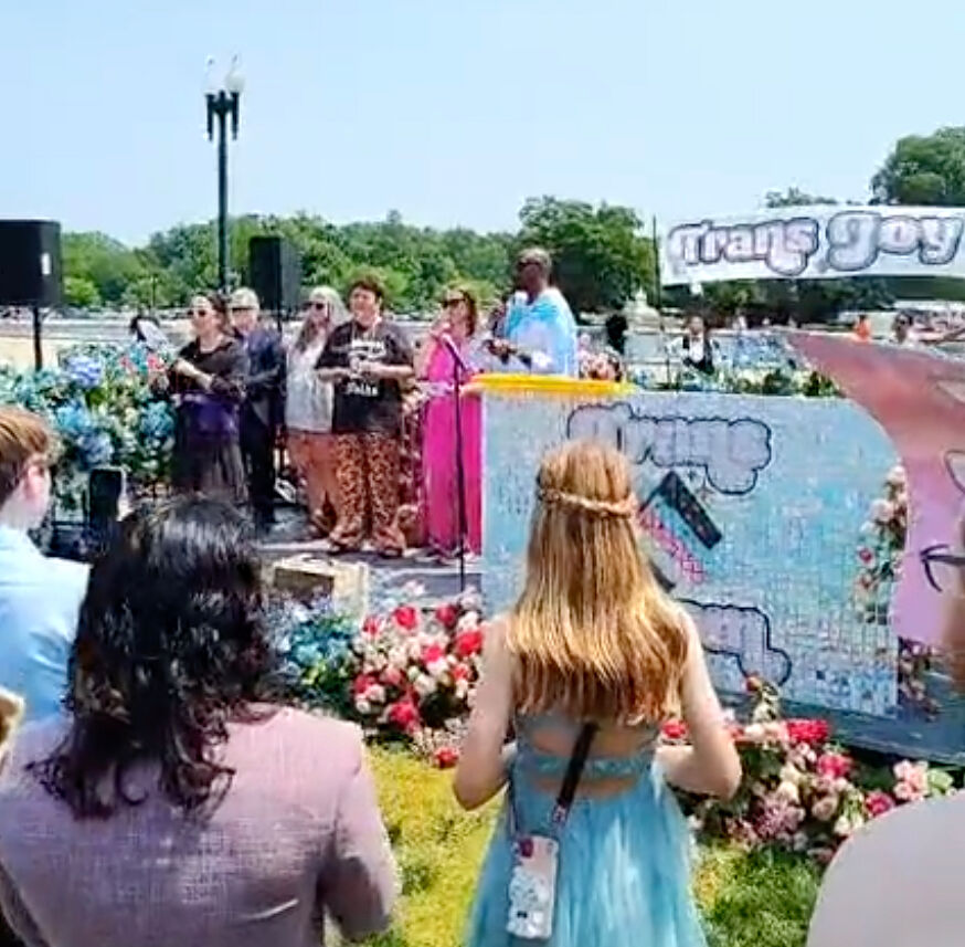 Trans Prom took place on the National Mall, Monday, May 22.