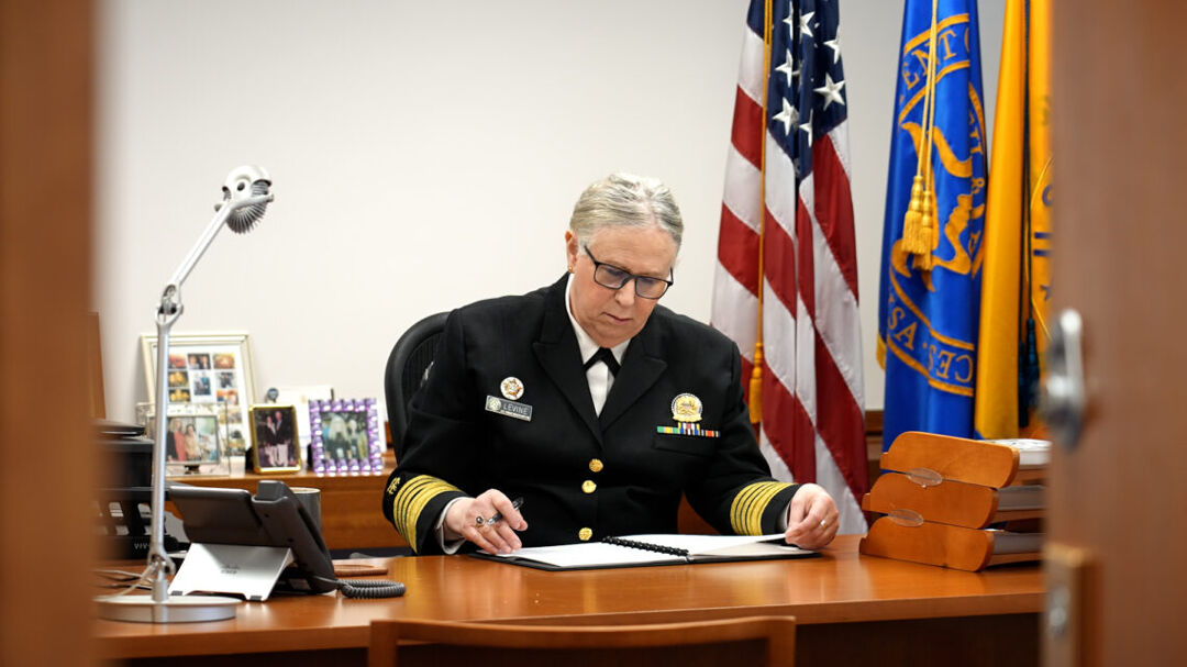 Assistant Secretary of Health Admiral Rachel Levine.