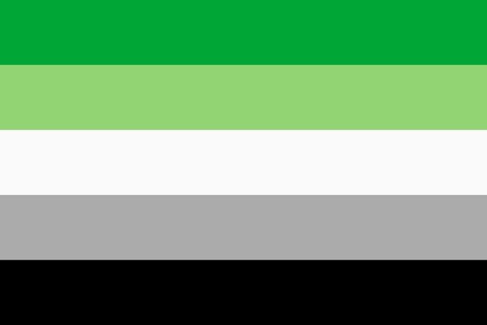 Aromantic Pride Flag