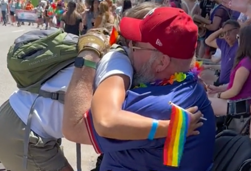 “Recovering bigot” earns hugs at Denver Pride parade