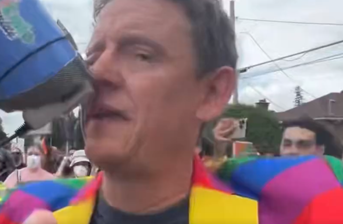 Politician punched in face protesting transphobes, says he&#8217;d do it again &#8220;any day&#8221;