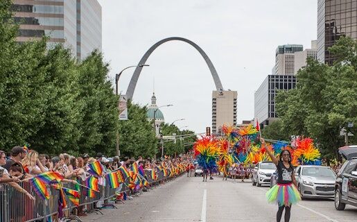 People line the streets for St. Louis Pride