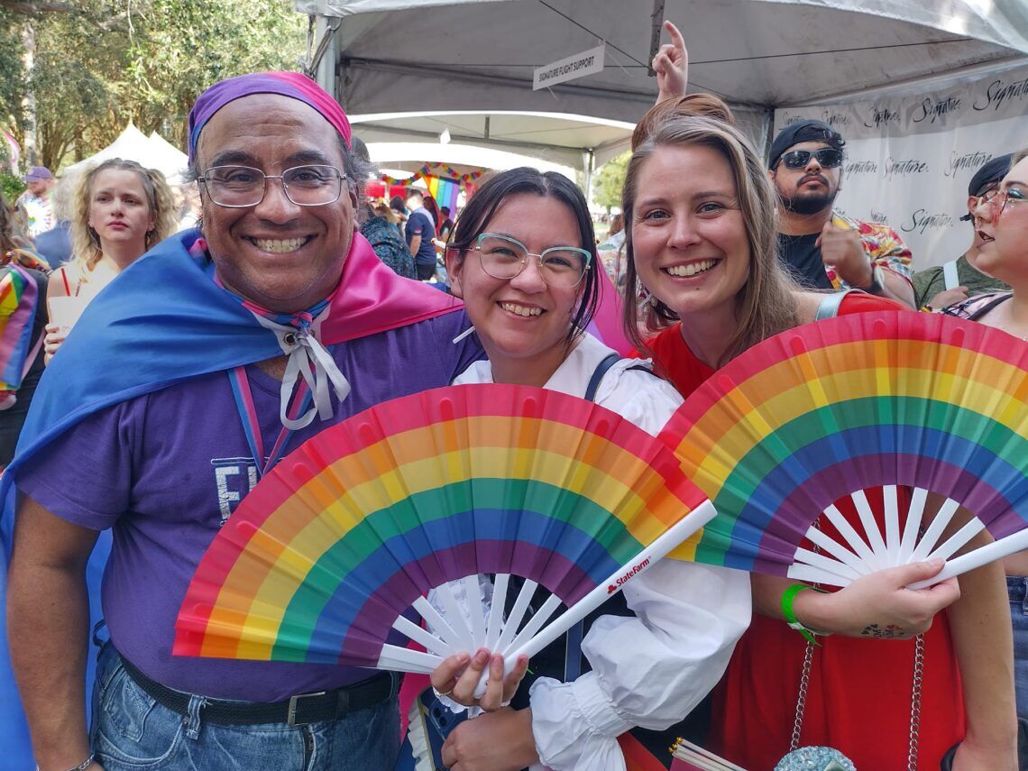 Pride in Pictures: New bisexual friends represent - LGBTQ Nation