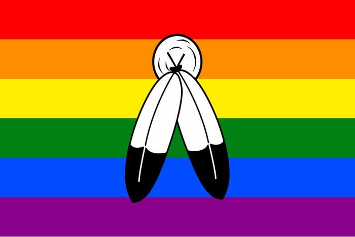 Two-Spirit Pride Flag